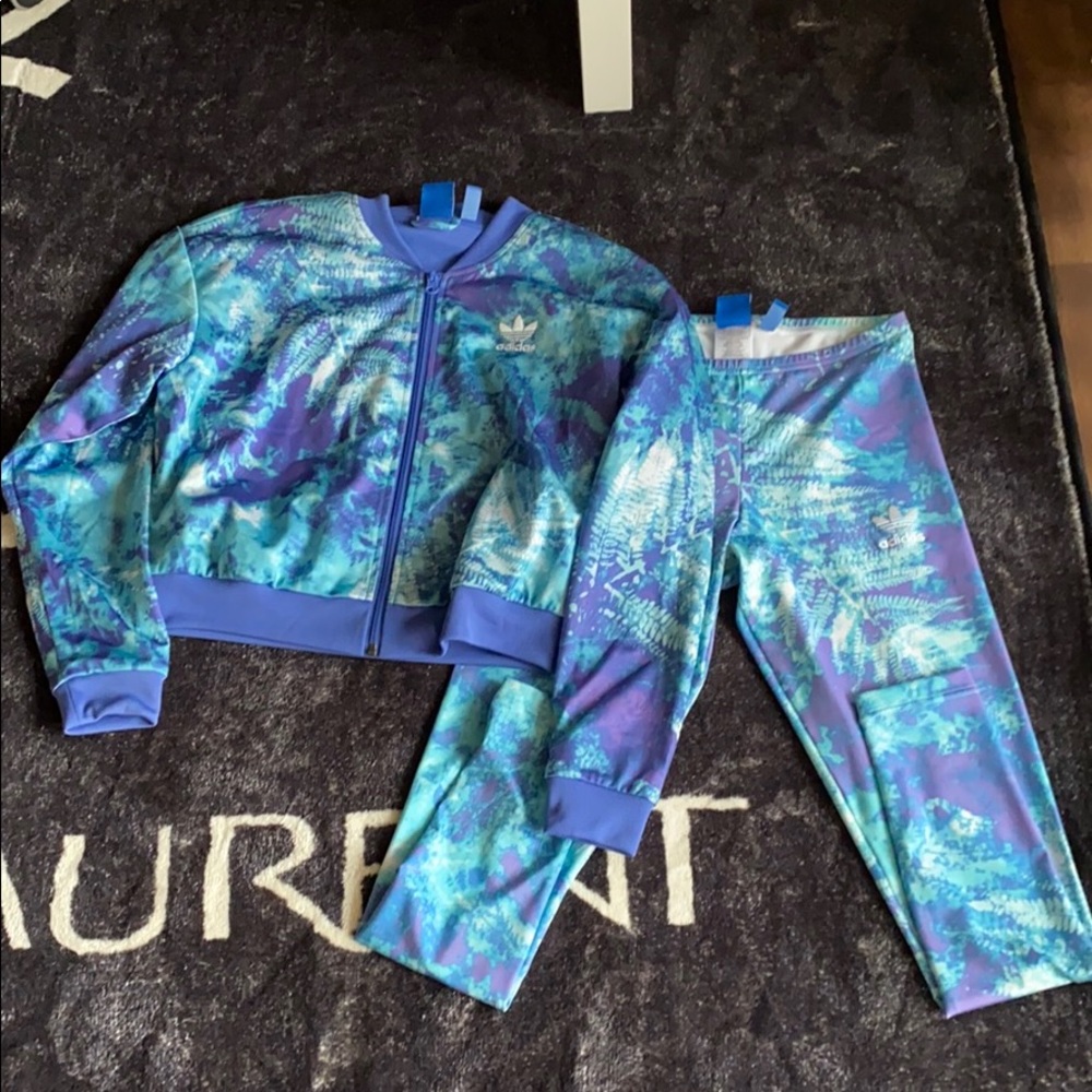 Adidas track suit